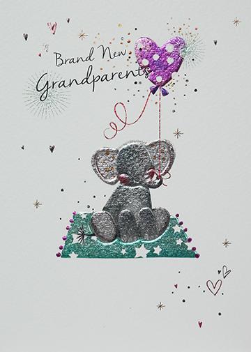 Brand New Grandparents Greeting Card by Paperlink Greeting Cards Paperlink 