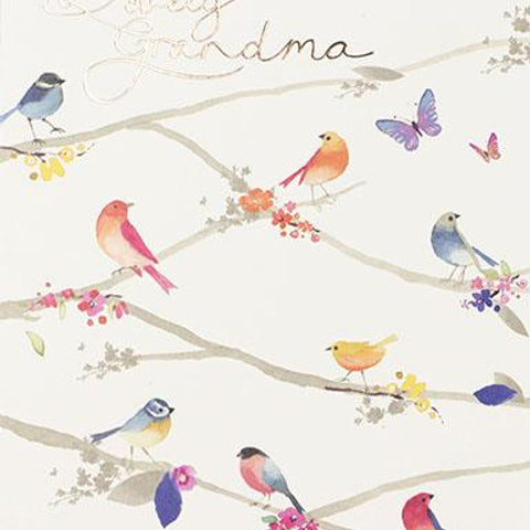 Lovely Grandma Birthday Greeting Card Greeting Cards Paperlink 