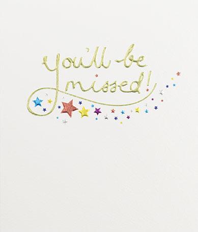 Leaving greeting card by paperlink Greeting Cards Paperlink 