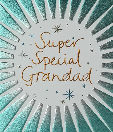 Super Grandad Birthday Card Greeting Cards Paperlink 