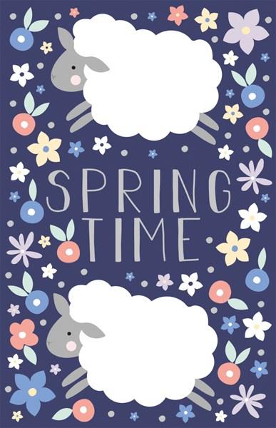 Spring Time Pack Of 6 Cards by The Artfile Greeting Cards The Artfile 