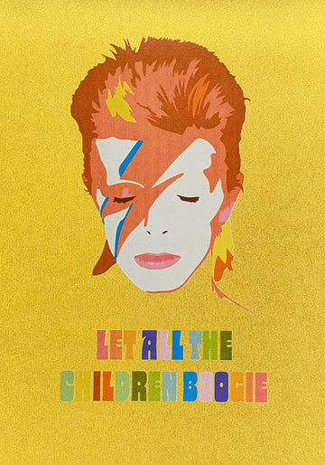 A4 Bowie Poster by Five Dollar Shake