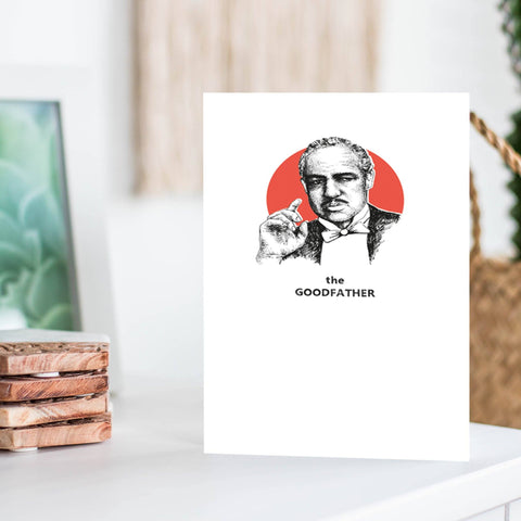 GodFather Fathers Day Card Greeting Cards The Artfile 
