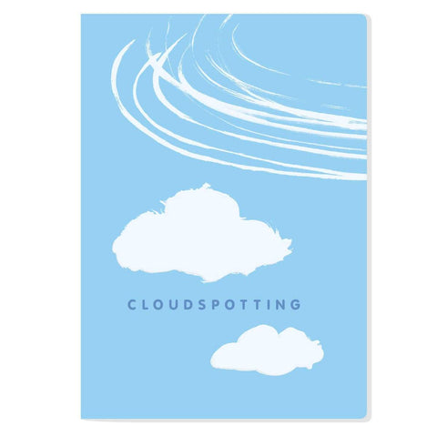 Cloud Spotting and Weather A5 Notebook, Wild Blue Yonder Journal, Dorm Gift for Students, Fun Back to School Gift Idea, someone_else 