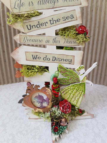 Rustic Wedding Decoration, Fantasy Table Centerpieces For Weddings, Double Sided Wooden Guest Table Signs, Alice Teaparty Wedding Table Sign i_did 