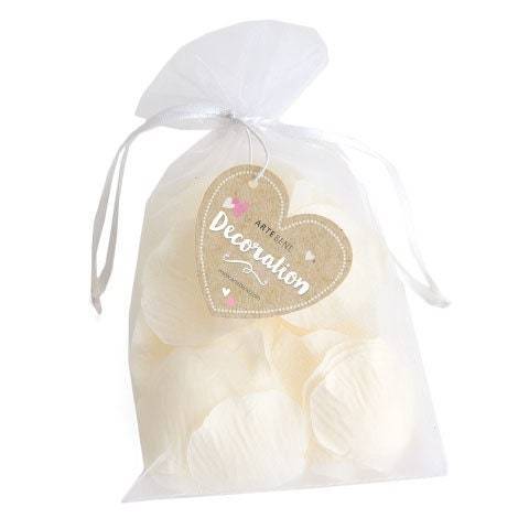 50 Material Cream Rose Petals Table Scatter, Romantic Rose Petals for a Pretty Wedding table, Re-usable fabric Rose petals someone_else 
