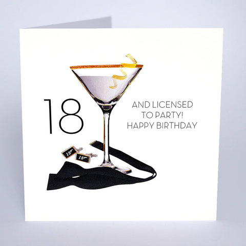 Son 18th Birthday Card by Five Dollar Shake Greeting Cards Five Dollar Shake 
