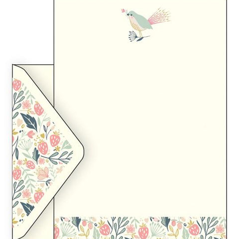The Artfile Wild Berry Letter Set - ash-dove