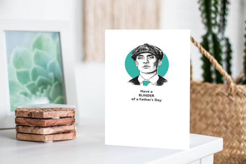 Peaky Blinders Fathers Day Card Greeting Cards The Artfile 