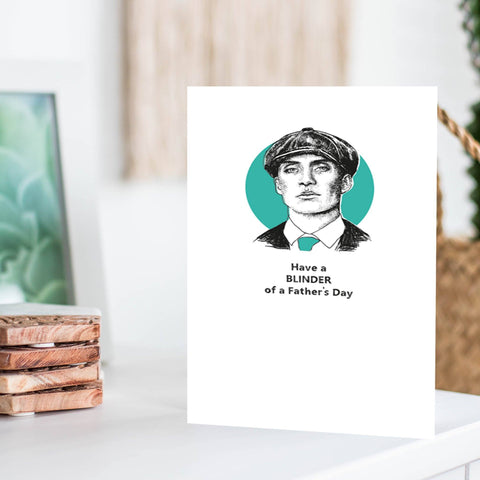 Peaky Blinders Fathers Day Card Greeting Cards The Artfile 